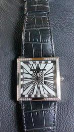 Van der Bauwede dames horloge, Ophalen of Verzenden, Zo goed als nieuw, Leer, Overige merken