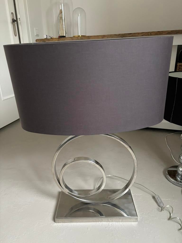 Mooie Bruine Tafel Lamp Eric Kuster Stijl, Huis en Inrichting, Gebruikt, Overige materialen, 75 cm of meer, Eric Kuster