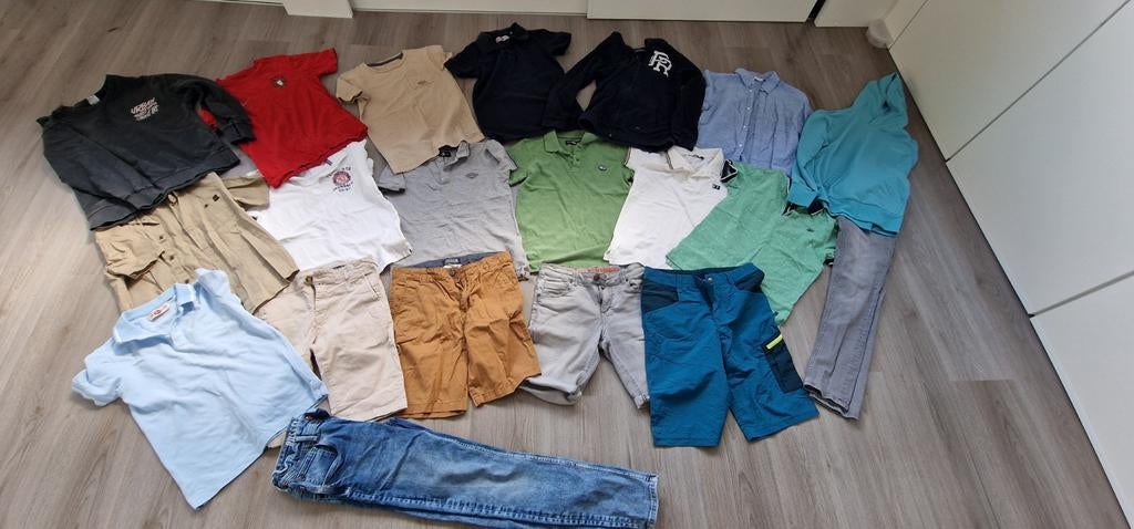 Zomerkleding pakket jongens maat 152, Kinderen en Baby's, Kinderkleding | Maat 152, Ophalen of Verzenden, Petrol, Levi's, Vingino