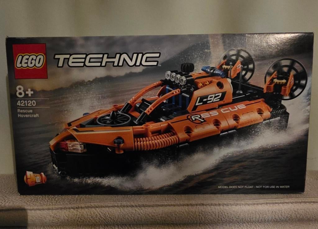 LEGO Technic 42120 Rescue Hovercraft - Nieuw in doos, Lego, Nieuw, Ophalen of Verzenden, Technic