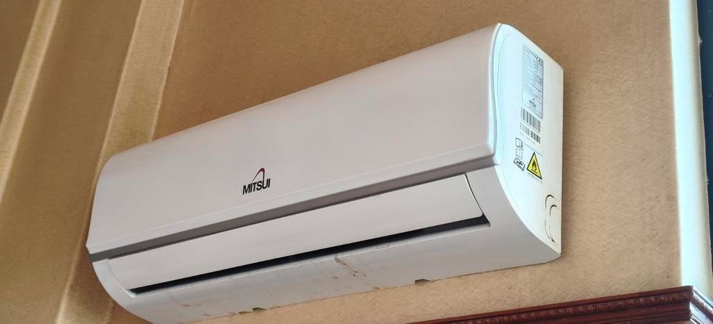 Mitsui wandairco, Witgoed en Apparatuur, Airco's, Gebruikt, Wandairco, Minder dan 60 m³, 3 snelheden of meer, Koelen en Ontvochtigen