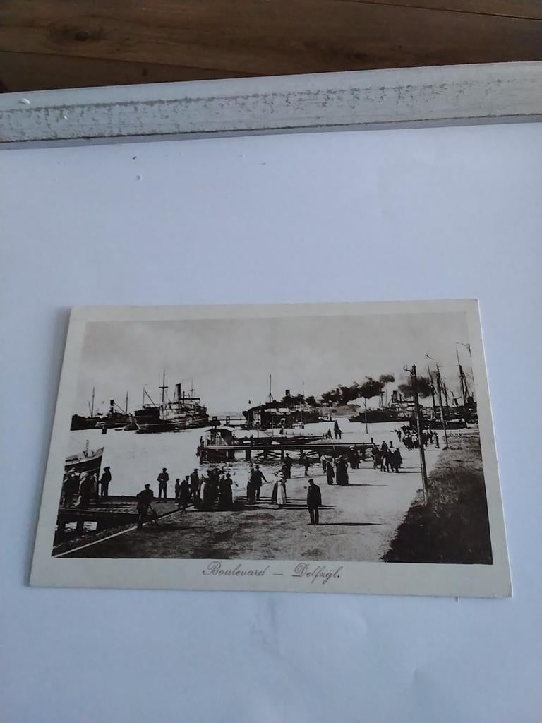 DELFZIJL. BOULEVARD, Ophalen of Verzenden, Voor 1920, Zeeland