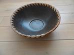 Decoratieve Afrikaanse schaal, Gebruikt, Schaal, Rond, Ophalen of Verzenden