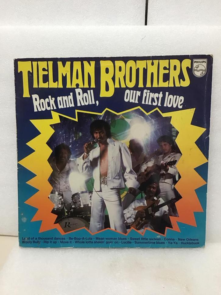 Tielman Brothers - Rock and Roll, Our First Love LP, Cd's en Dvd's, Vinyl | Rock, Zo goed als nieuw, Rock-'n-Roll, 12 inch, Ophalen of Verzenden