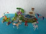 playmobil elfentuin 4008 met koets 4195 eiland met boot 5456, Ophalen of Verzenden