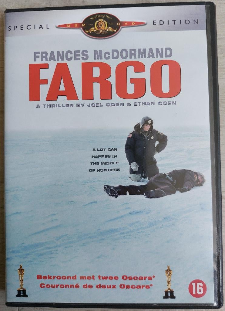 DVD Fargo (1996) Frances McDormand, Steve Buscemi, Cd's en Dvd's, Dvd's | Klassiekers, Gebruikt, Thrillers en Misdaad, 1980 tot heden