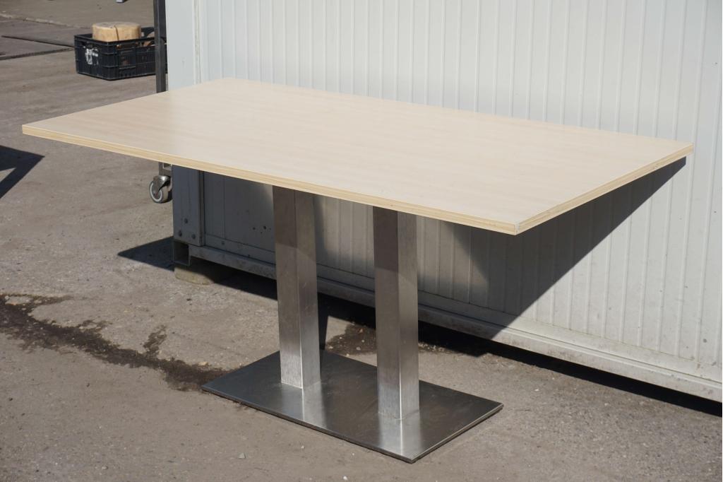 Mooie eettafel horeca tafel 80x160, Huis en Inrichting, Tafels | Eettafels, Gebruikt, 50 tot 100 cm, 150 tot 200 cm, Niet ingevuld