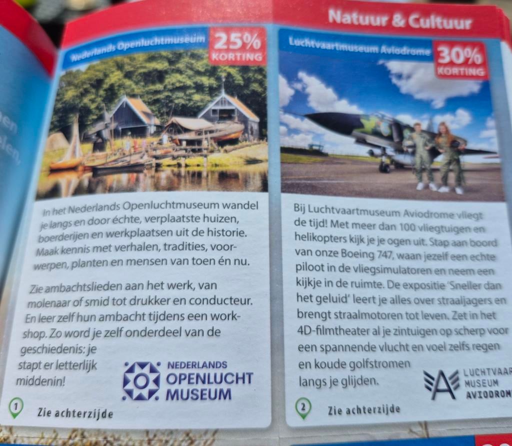 Korting Vouchers voor Natuur Cultuur, Tickets en Kaartjes, Kortingen en Cadeaubonnen, Kortingsbon