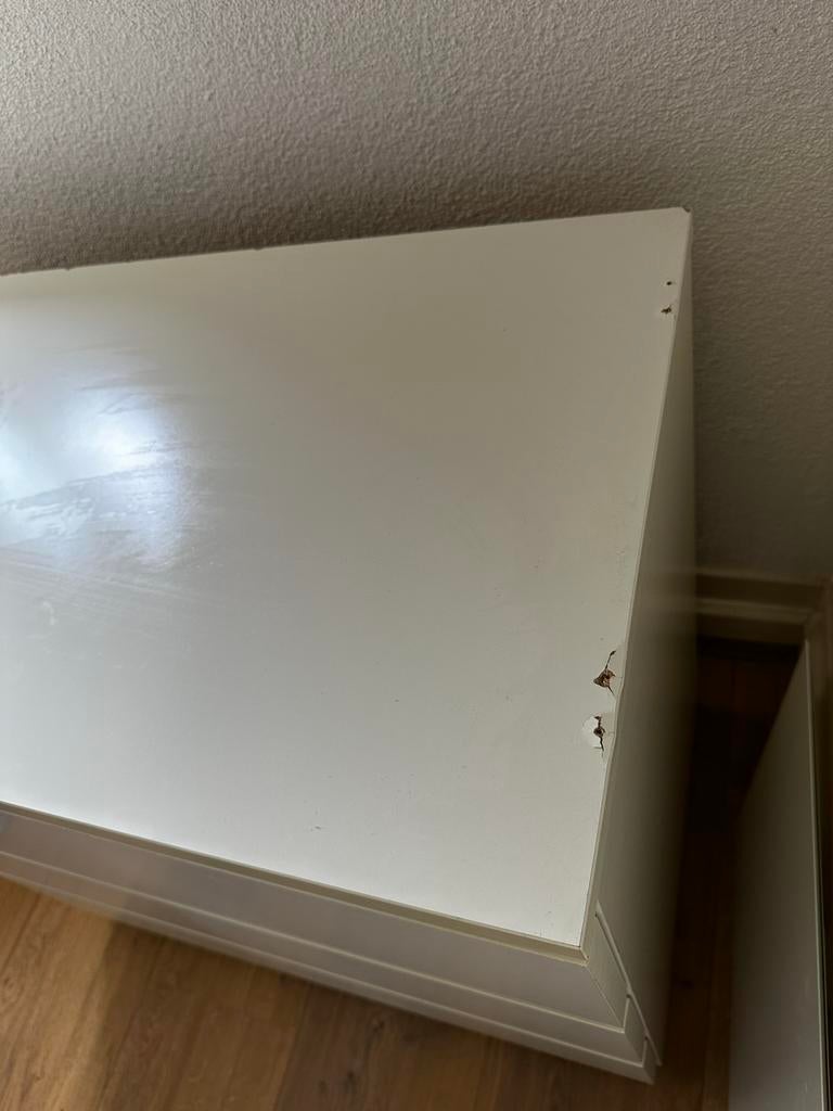 IKEA Malm Witte ladekast met lichte gebruikssporen, Ophalen, Gebruikt, 1 of 2 laden, 50 tot 100 cm