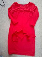 Expresso jurk maat 42, travelstof, donkerrood, Expresso, Maat 42/44 (L), Ophalen of Verzenden, Knielengte