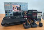 Atari 2600 incl. 38 games en 2 controllers, Ophalen of Verzenden, Gebruikt