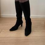 Prachtige zwarte suede laarzen, ned merk Dungelmann, Ophalen of Verzenden, Zo goed als nieuw