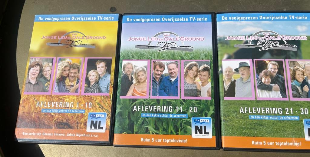 Van Jonge Leu en Oale Groond DVD’s - Complete Serie, Gebruikt, Alle leeftijden, Boxset, Drama