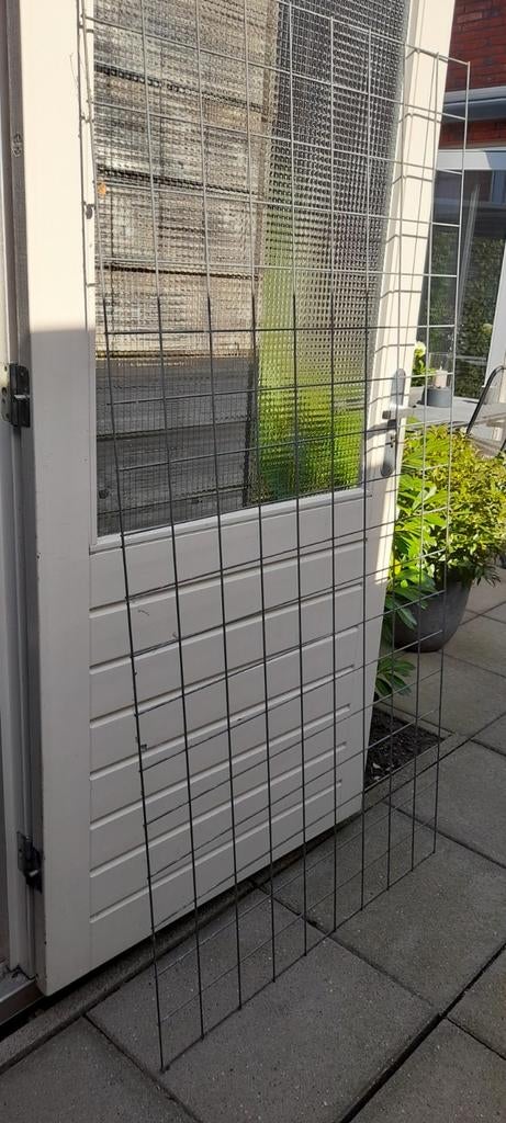 Gaaspaneel 90x180 cm voor Klimplanten, Ophalen, Gebruikt, IJzer, Gaashekwerk