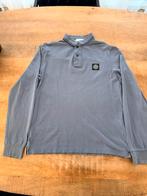 Stone Island Polo lange mouw maat M, Ophalen, Gedragen, Maat 48/50 (M), Grijs