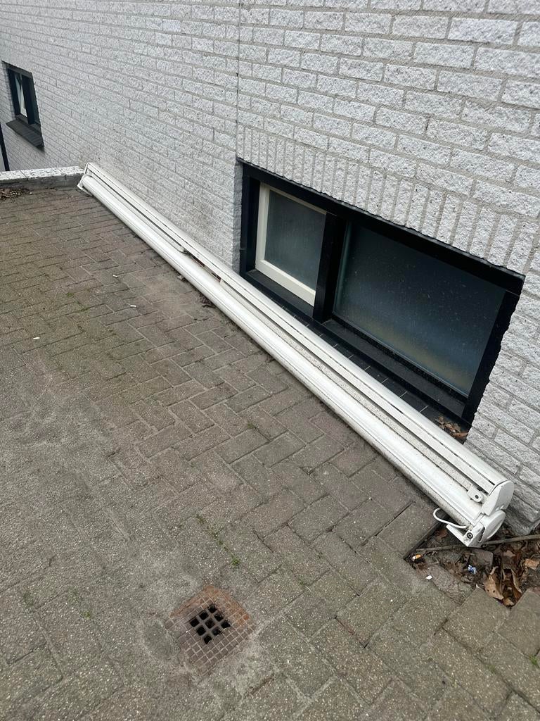 Elektrisch zonnescherm 3.5 meter, Tuin en Terras, Zonneschermen, Ophalen, Gebruikt, Elektrisch, 150 tot 300 cm