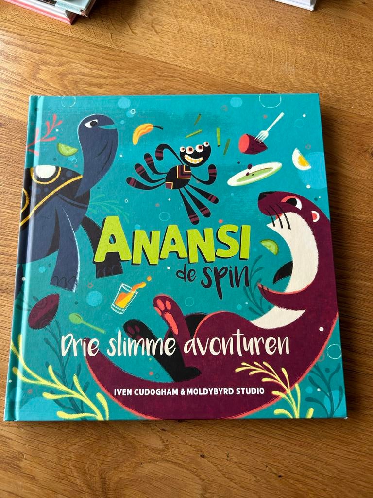 Anansi de Spin: Drie Slimme Avonturen - Kinderboek, Ophalen of Verzenden, Nieuw, Sprookjes