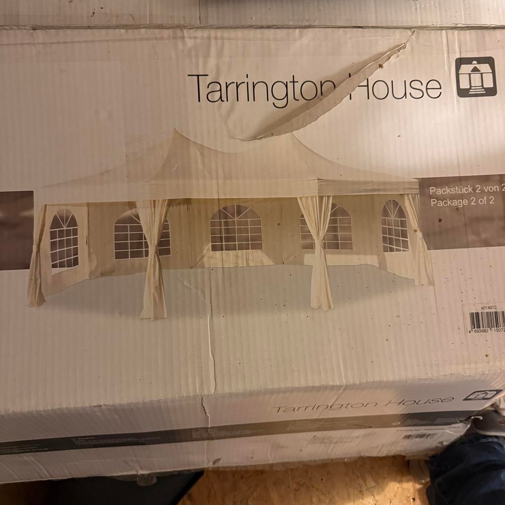 Party Tent Tarrington House, Ophalen of Verzenden, Zo goed als nieuw, Gezichtsbruiner, Minder dan 10 lampen