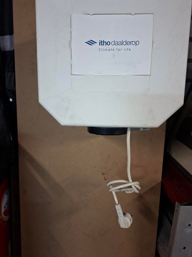Itho CVE Eco Ventilatie Unit met Vochtsensor, 375m3/u, Ophalen of Verzenden, Zo goed als nieuw, Ventilator en Afzuiger