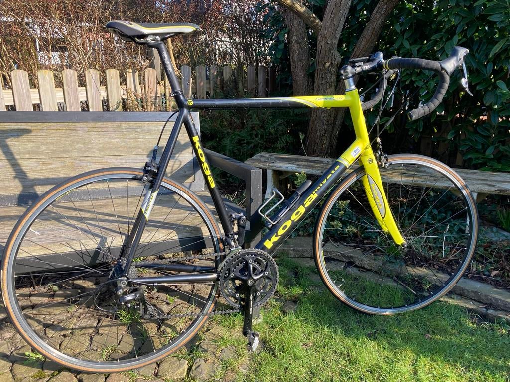 Koga Miyata Gentslux racefiets XL 66cm met Tacx trainer, Ophalen, 28 inch, Gebruikt, Heren