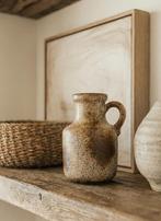 Vintage Scheurich vaas (HKliving stijl), Overige kleuren, Aardewerk of Porselein, Ophalen of Verzenden, Zo goed als nieuw