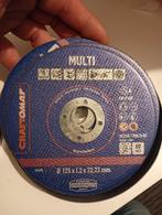 Slijpschijven CRAFT OMAT 125 x 1,2 x 22,23 mm 10 st., Ophalen, Nieuw, Minder dan 700 watt, Haakse handslijpmachine