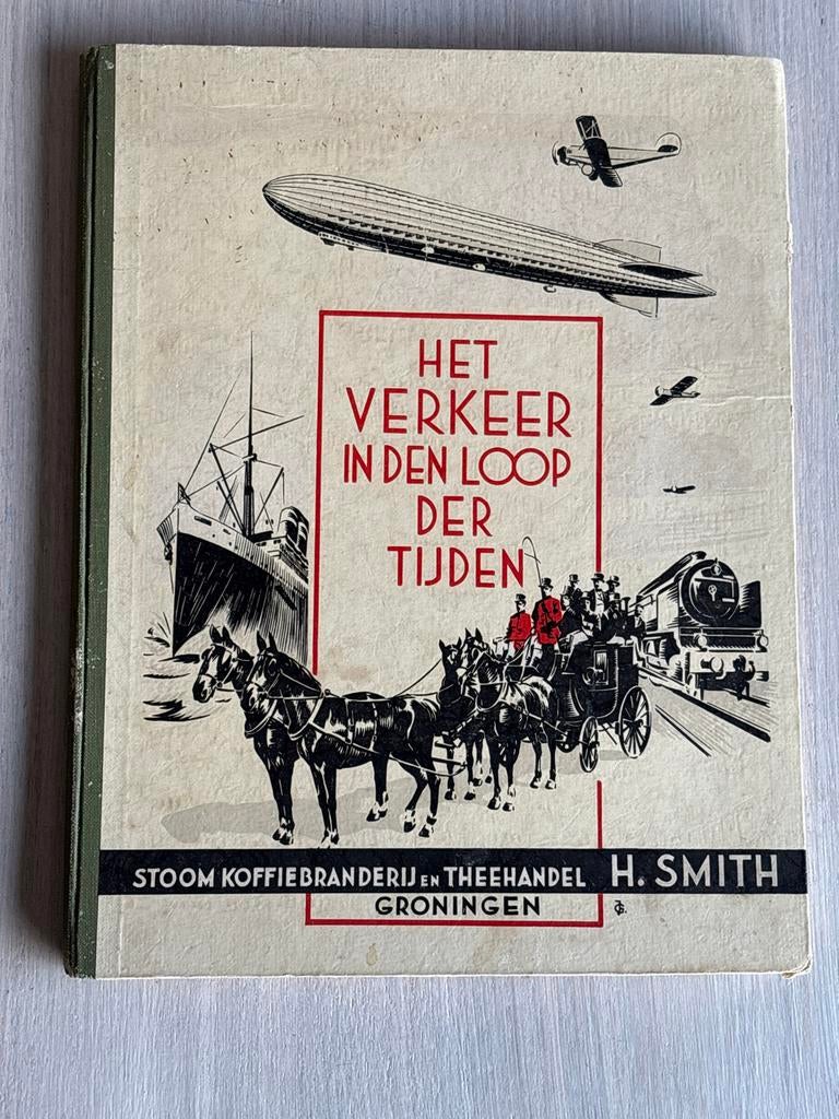 Het Verkeer in den Loop der Tijden - Plaatjesalbum, Ophalen of Verzenden, Gelezen, Plaatjesalbum