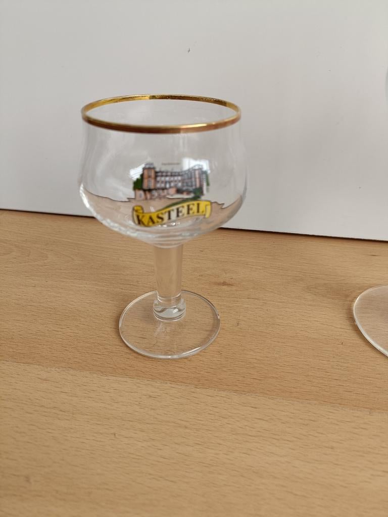 Kasteelbier proefglas 15 cl, Verzamelen, Ophalen of Verzenden, Zo goed als nieuw, Glas of Glazen, Overige merken