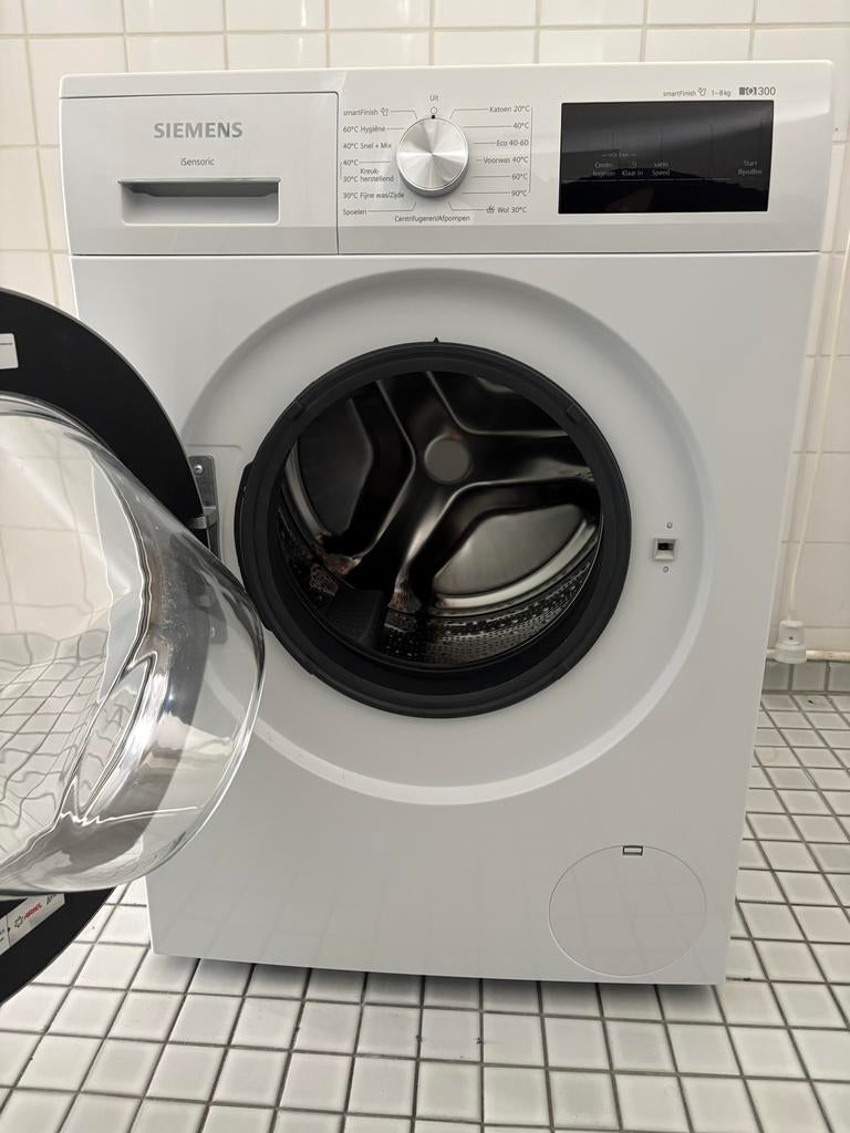 Siemens iQ300 WM14N098NL Wasmachine - 8kg, 1400rpm, A-label, Ophalen, 1200 tot 1600 toeren, 8 tot 10 kg, Zo goed als nieuw