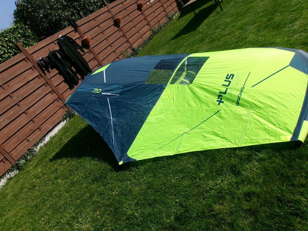 wing gong plus 7m , pulse 5m , neutra 4m, Watersport en Boten, Ophalen of Verzenden, Zo goed als nieuw, Wingsurf-wing