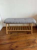 JYSK Bijzetbankje / Tijdschriftenrek - Hout, Huis en Inrichting, Ophalen, Minder dan 50 cm, Gebruikt, Rechthoekig