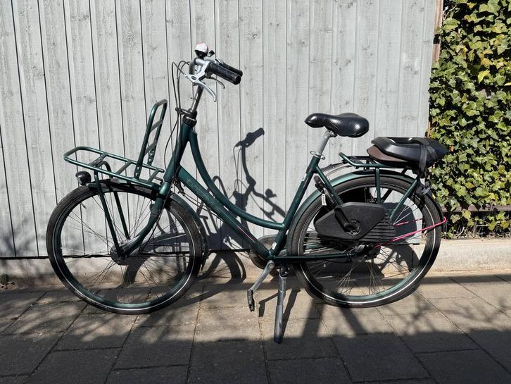 Batavus Diva damesfiets 28 inch groen, Fietsen en Brommers, Fietsen | Dames | Damesfietsen, Gebruikt, Batavus, Versnellingen, 53 tot 56 cm