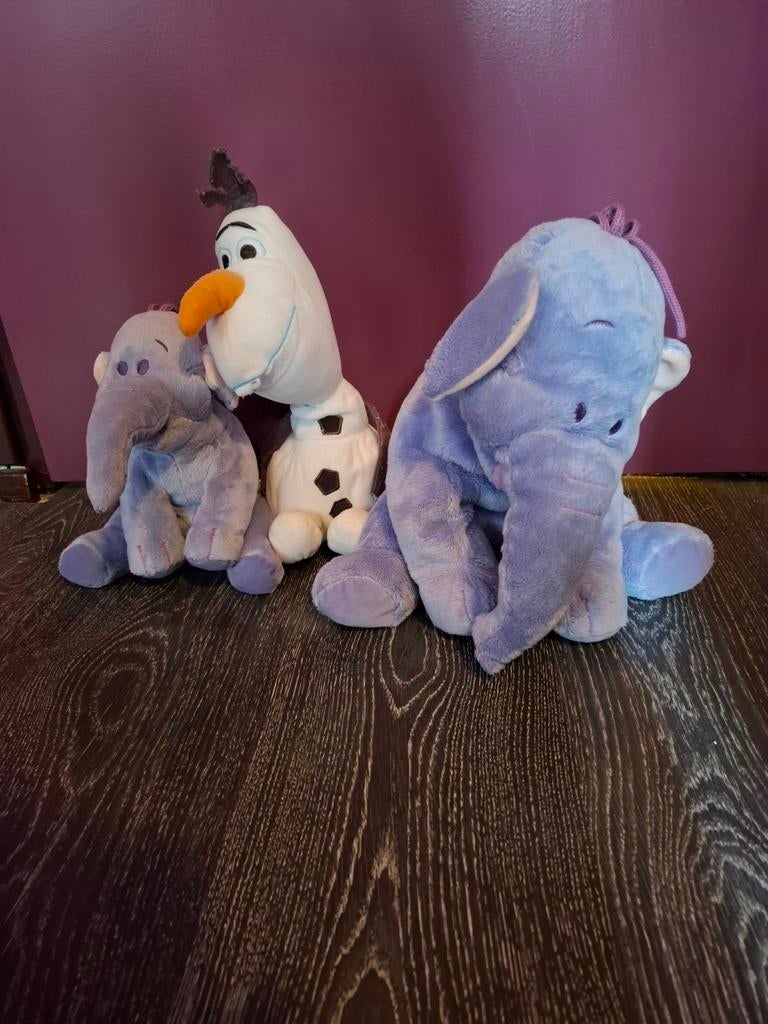 3 knuffels, Ophalen, Zo goed als nieuw, Overige typen