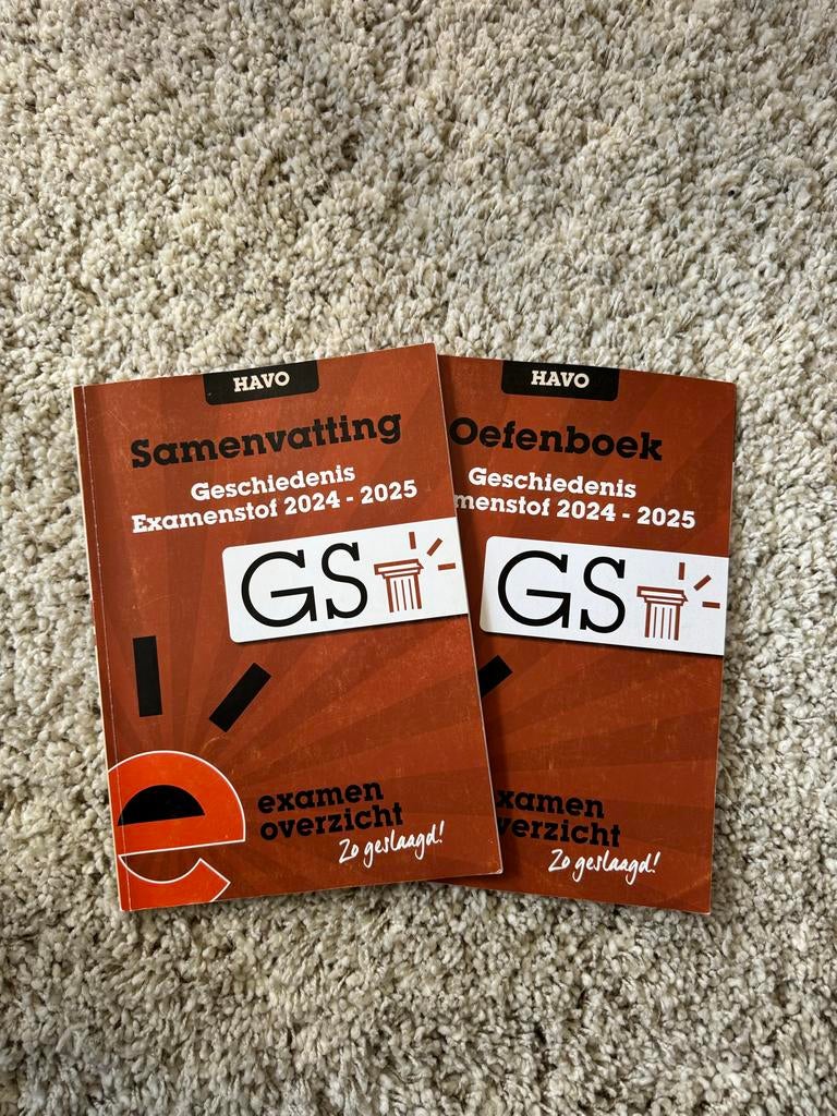 Examenoverzicht Geschiedenis samenvatting en oefenboek, Ophalen, 20e eeuw of later, Gelezen