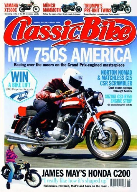 Classic Bike Magazine augustus 2012, Verzenden, Gelezen