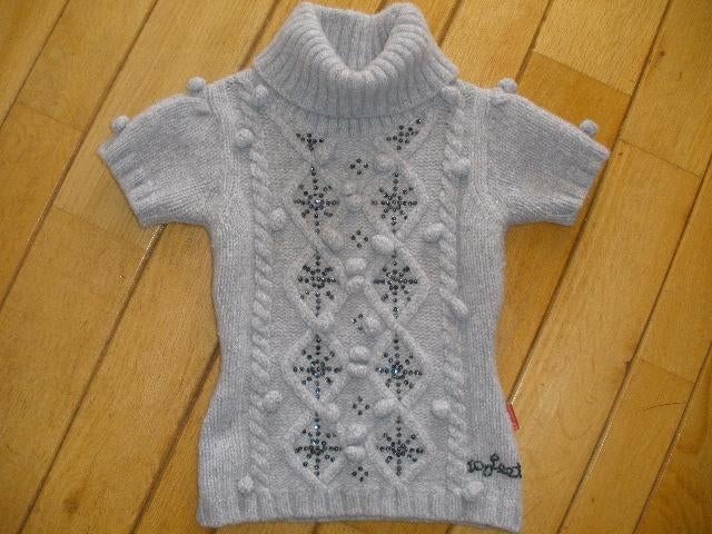 TEN FEET kol trui grijs met pailletten maat 152, 10 Feet, Meisje, Trui of Vest, Ophalen of Verzenden