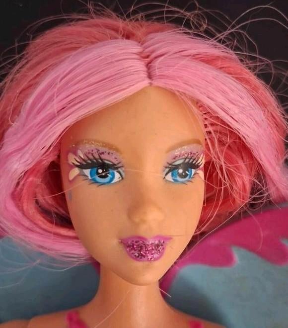 Barbie Vlinderpop Mattel 2005, Verzamelen, Poppen, Ophalen of Verzenden, Gebruikt, Pop