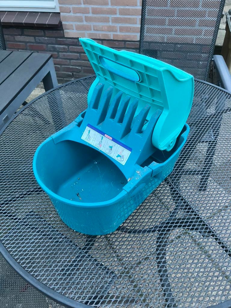 ZGAN Leifheit dweil emmer, Ophalen of Verzenden, Zo goed als nieuw, Kunststof