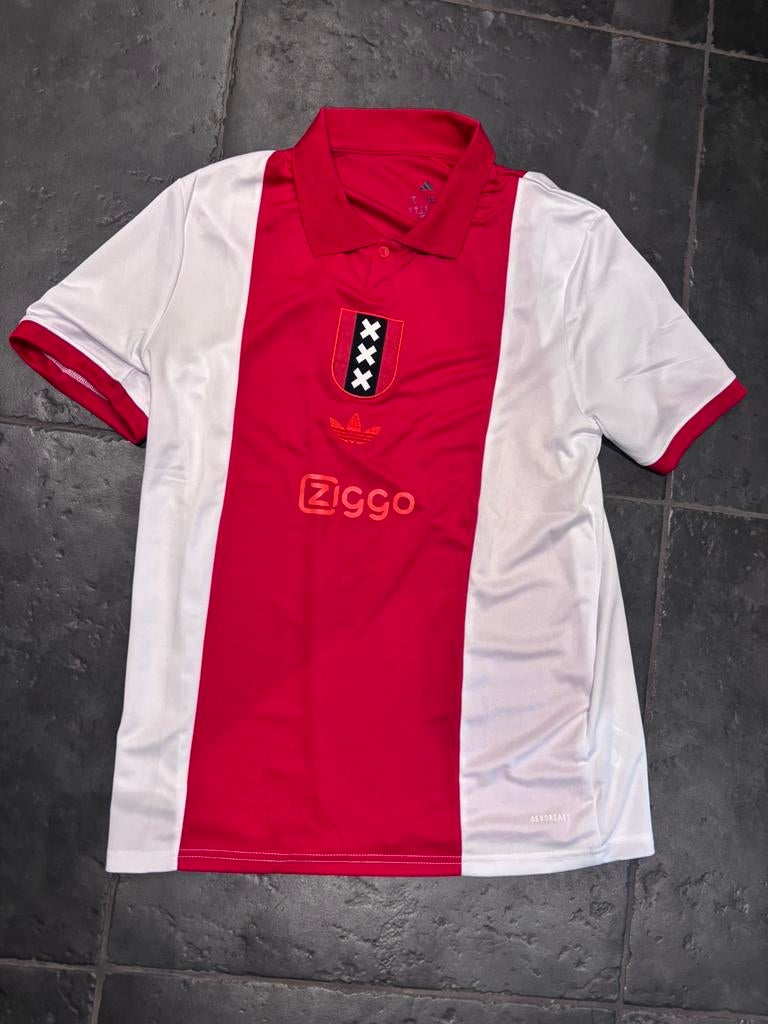 Ajax 125 jaar jubileum shirt, Ophalen of Verzenden, Nieuw, Maat 52/54 (L), Rood
