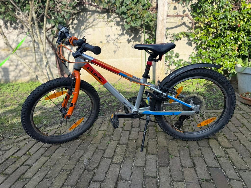 Cube 200 Acid AT Kinderfiets - Oranje/Zilver, Ophalen, Gebruikt, 20 inch of meer