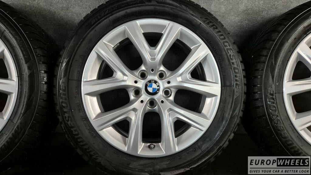 17 inch BMW Velgen Winterbanden X1 F48 X2 F39 Styling 574, Auto-onderdelen, Banden en Velgen, Gebruikt, -, -, Banden en Velgen