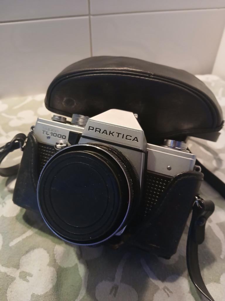 te koop praktika Tl 1000 super analoog, Audio, Tv en Foto, Fotocamera's Analoog, Ophalen of Verzenden, Zo goed als nieuw, Spiegelreflex