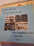De tijd onder het mes Hout en linoleum  Gerd arntz, Ophalen of Verzenden, Zo goed als nieuw