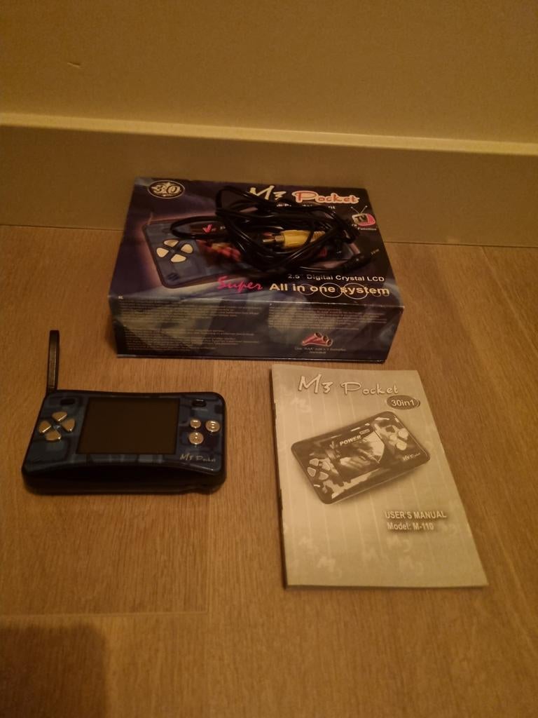 M3 Pocket Gameconsole met 30 ingebouwde games, Spelcomputers en Games, Ophalen of Verzenden, Overige merken, Zo goed als nieuw