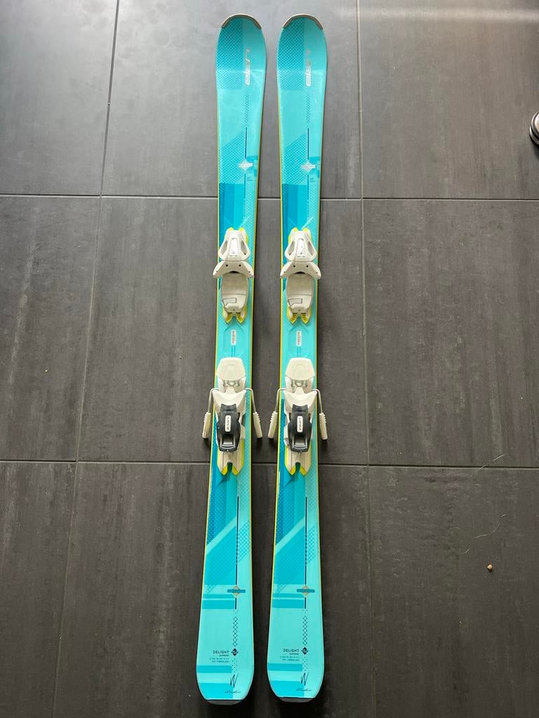Elan Delight Supreme ski Lichtgewicht&wendbaar,nette staat, Overige merken, 140 tot 160 cm, Gebruikt, Ophalen of Verzenden