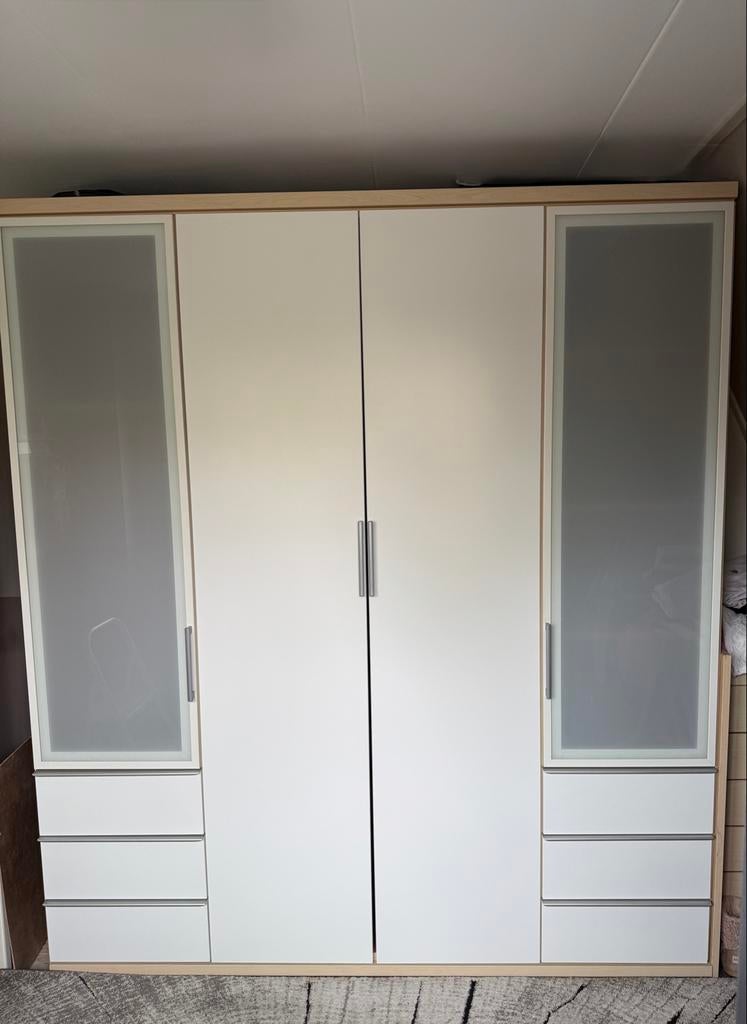 Nolte kledingkast, Ophalen, Gebruikt, 200 cm of meer, Met lade(s)