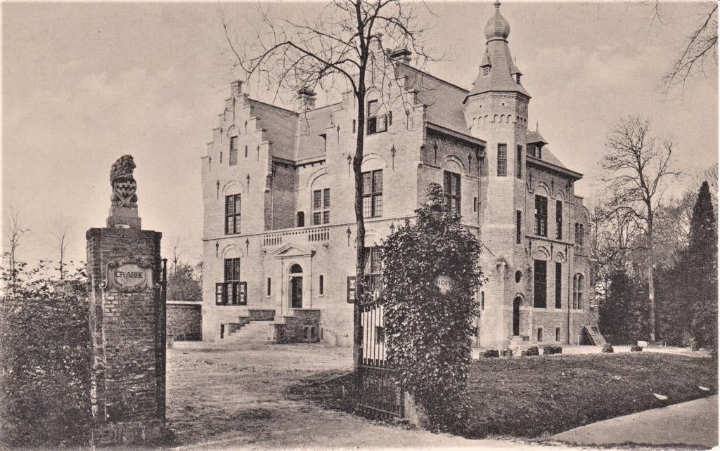 Dordrecht - Crabbe hof, Verzenden, 1920 tot 1940, Ongelopen, Zuid-Holland