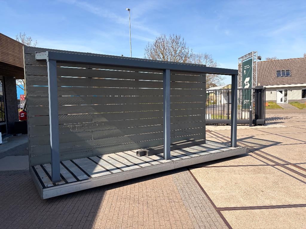 Showmodel Aluxe Orangeline veranda. 500x160x230cm, Tuin en Terras, Ophalen, Nieuw
