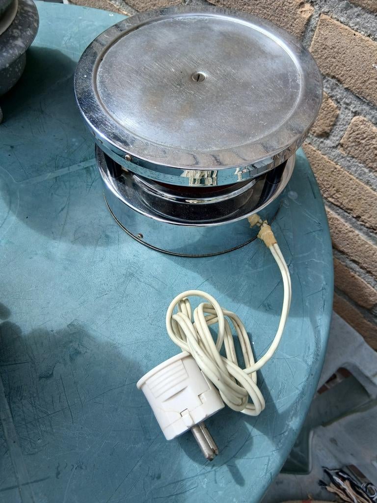 Vintage electrisch theelicht, Ophalen of Verzenden