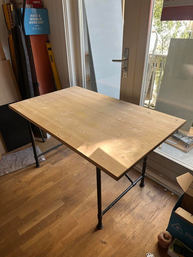 Tafel Kullaverg Ikea, Ophalen, Gebruikt, 100 tot 150 cm, 50 tot 100 cm